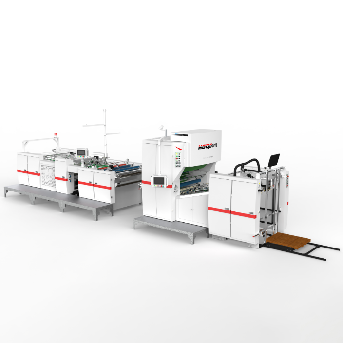 Bertikaleko embossing automatikoa laminatzeko makina